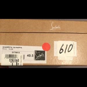 Louboutin nude pumps